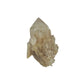 The reverse side of citrine cluster no. 34, 1.36 inches tall, soft golden colour with smoky grey zoning.