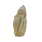 Congo natural citrine cluster no. 36 at the top-down view, 1.67 inches wide, hand-finished with jojoba oil.
