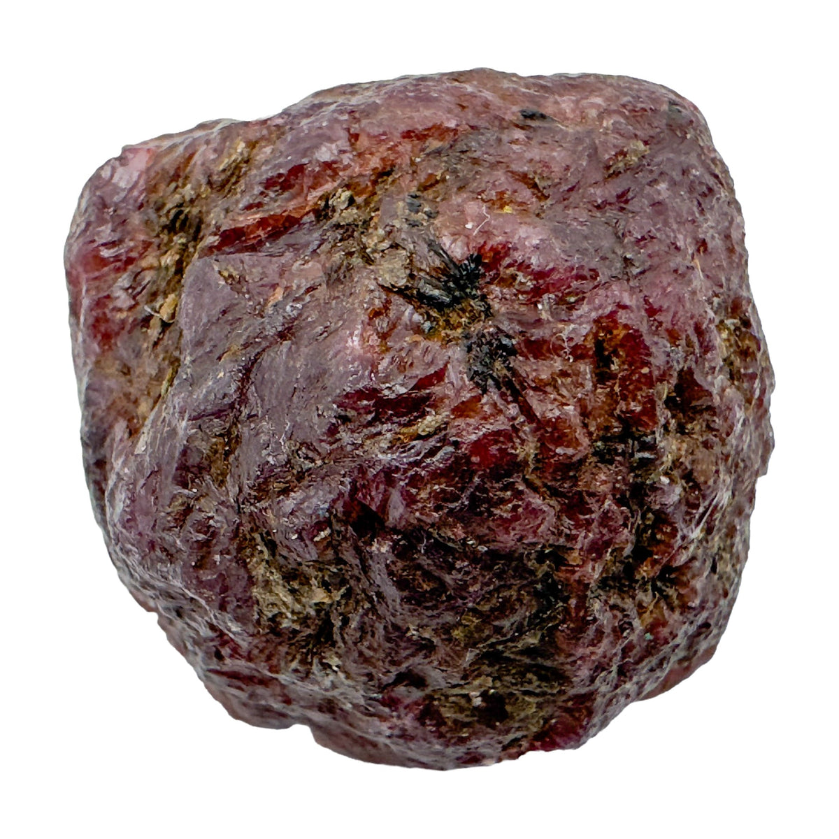 Fourth view of Garnet Raw Crystals, A grade, 0.75 to 1.25 inch, from Paraiba, Brazil