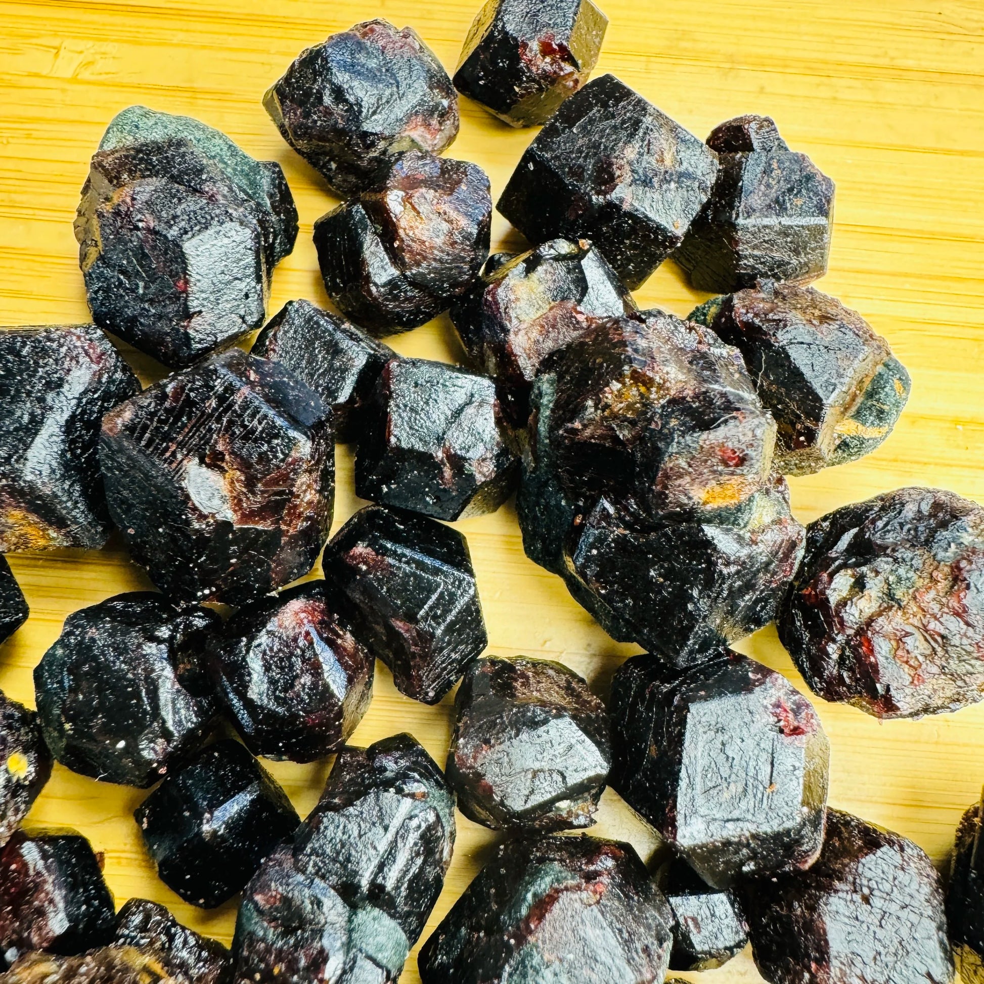 Full profile of Grade AA Fuchsite raw ready to ship from Beyond Bohemian