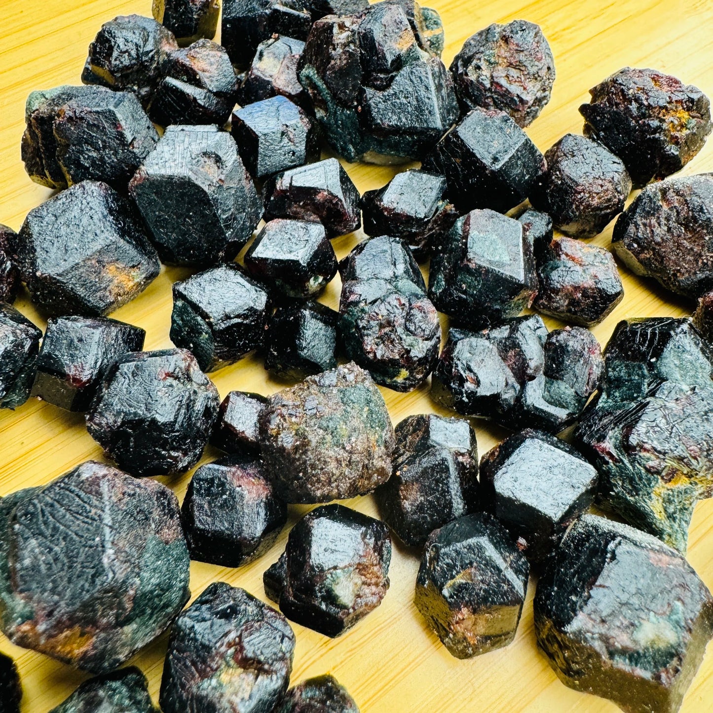 Full profile of Grade AA Fuchsite raw ready to ship from Beyond Bohemian
