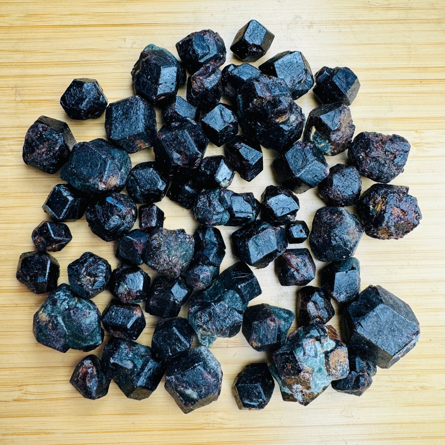 Full profile of Grade AA Fuchsite raw ready to ship from Beyond Bohemian