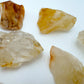 Daylight view of a Golden Healer raw stone kept near for Healing.
