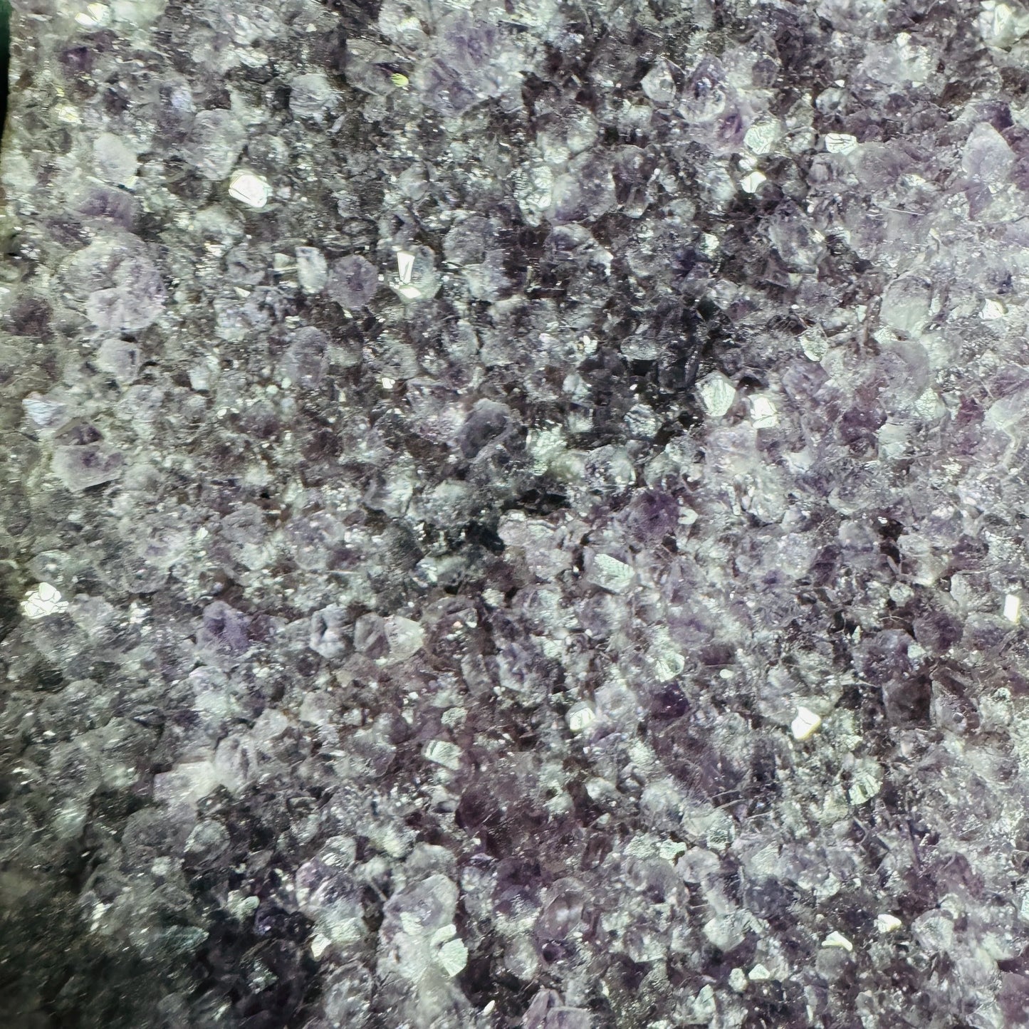 Base detail of Grade AA Amethyst geode