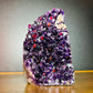 Detail capture of Amethyst raw geode, showing untreated character.