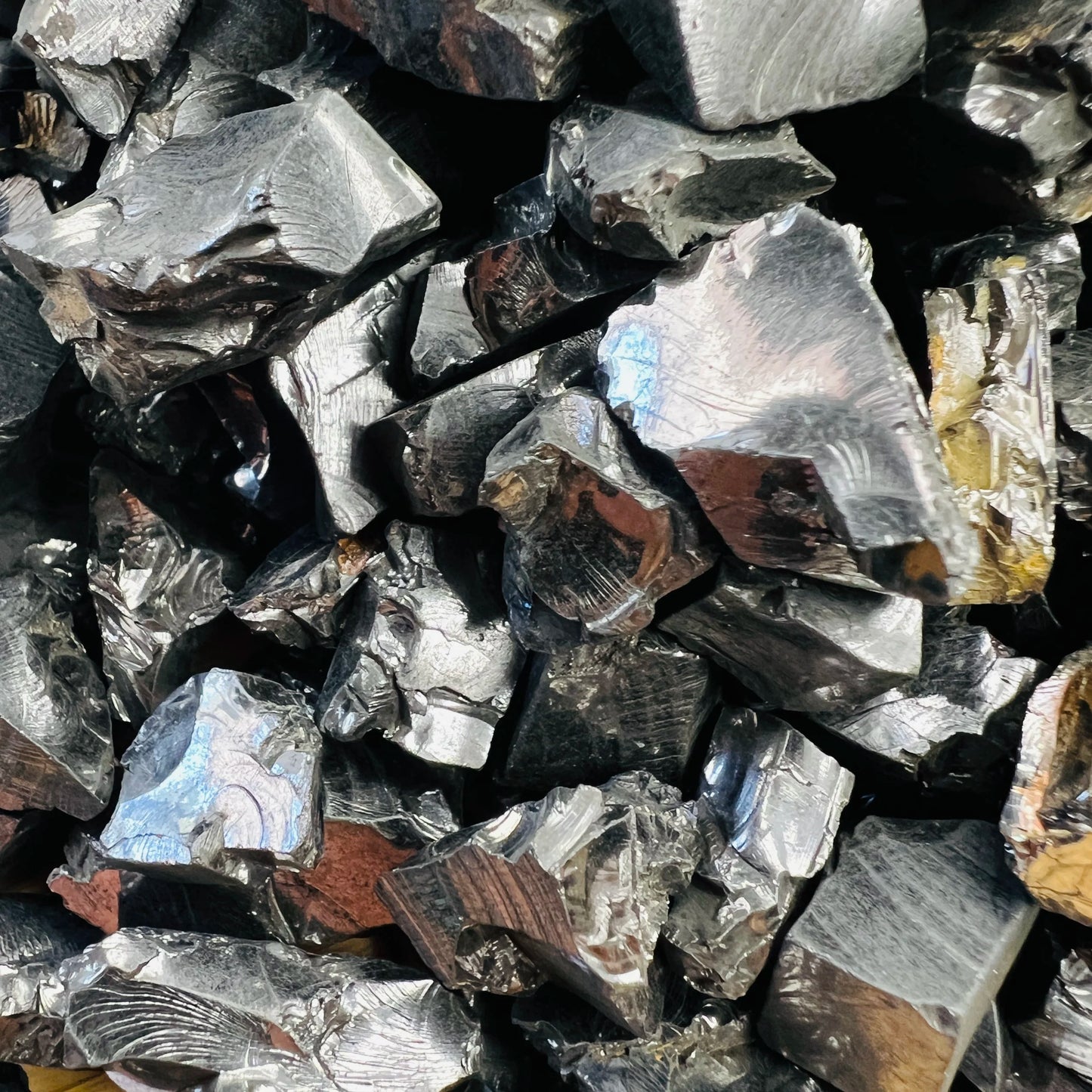 Bulk Shungite raw stones from Russia, Black stones for Stress Relief