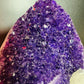 Base detail of Grade AA Amethyst geode