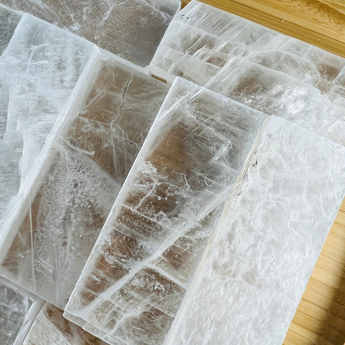 Ethically sourced Grade AAA Selenite raw crystals from New Mexico, USA at Beyond Bohemian