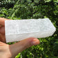 Back view of Grade AAA Selenite raw crystals showing natural surface