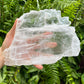 Scale reference of a Selenite specimen kept near for Cleansing, from New Mexico, USA.