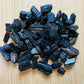 Full profile of Grade AA Black Tourmaline raw ready to ship from Beyond Bohemian