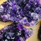 Full profile of Grade AAA Amethyst cluster ready to ship from Beyond Bohemian