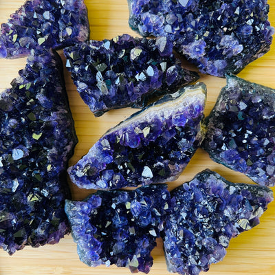 Ethically sourced Grade AAA Amethyst cluster from Artigas, Uruguay at Beyond Bohemian