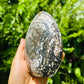 Back view of Grade A Ocean Jasper freeform showing natural surface