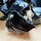 Base detail of Grade AA Black Obsidian raw