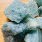 Full profile of Grade AA Aquamarine raw ready to ship from Beyond Bohemian