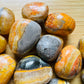 Handheld Bumblebee Jasper crystal from Indonesia for meditation, Energy and Manifestation
