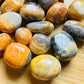 Bulk Bumblebee Jasper crystals from Indonesia, Yellow, Black stones for Energy