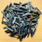 Detail shot showing Blue Kyanite raw stone, sourced from Mashonaland West, Zimbabwe.