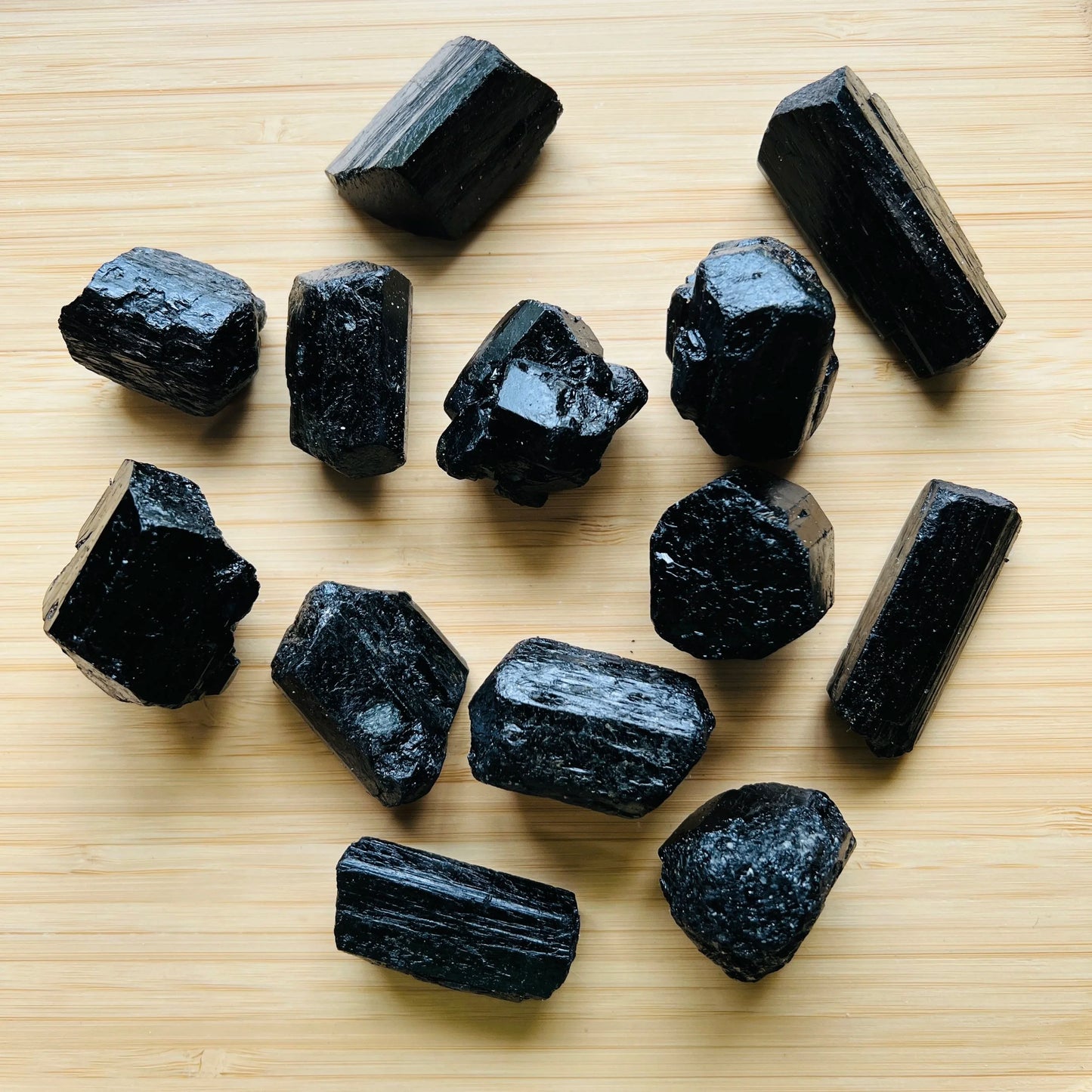 Ethically sourced Grade AA Black Tourmaline raw from Vakinankaratra, Madagascar at Beyond Bohemian