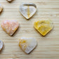 Field-of-view of Golden Healer stone, captured in soft, even lighting.
