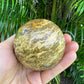 Wider context of Ocean Jasper stone, from Sofia, Madagascar, shown for shape and scale.