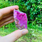 Full profile of Grade AA Cobalt Calcite raw ready to ship from Beyond Bohemian