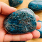 Full profile of Grade AA Apatite palm stone ready to ship from Beyond Bohemian