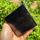 Full profile of Grade Type III - Regular Grade Shungite polished crystals & decor ready to ship from Beyond Bohemian