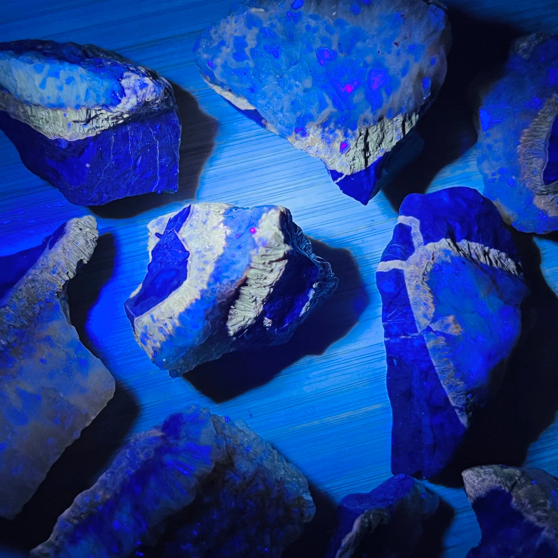 Full profile of Grade AA Septarian raw ready to ship from Beyond Bohemian
