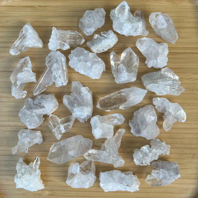 Ethically sourced Grade AAA Clear Quartz cluster from Minas Gerais, Brazil at Beyond Bohemian
