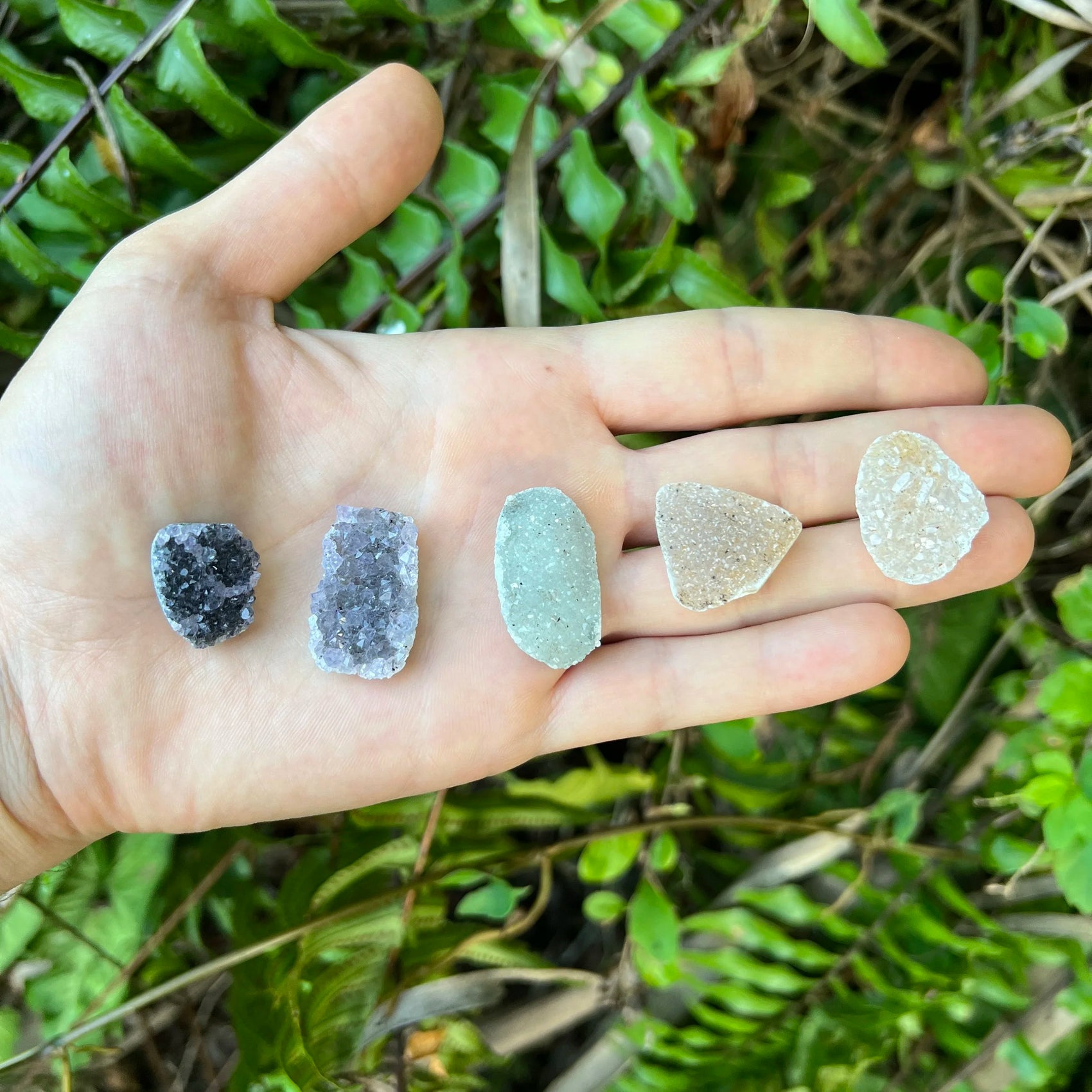 Full profile of Grade A Amethyst raw ready to ship from Beyond Bohemian