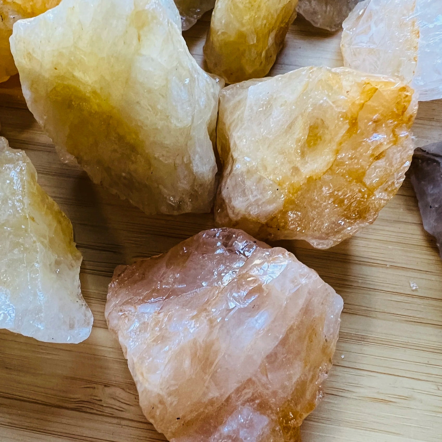 Full profile of Grade AA Golden Healer raw ready to ship from Beyond Bohemian