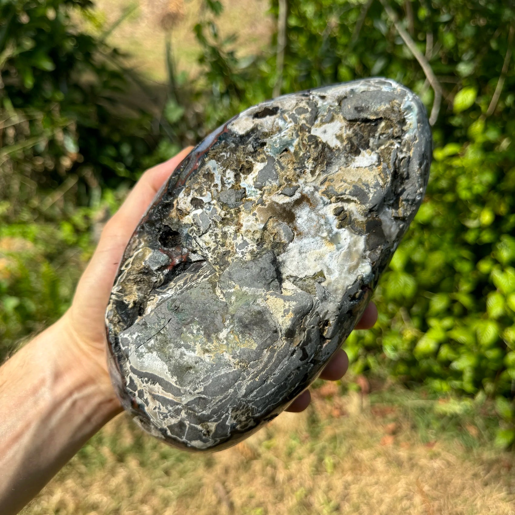 Full profile of Grade AAA Amethyst geode ready to ship from Beyond Bohemian