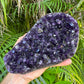 Full profile of Grade AAA Amethyst geode ready to ship from Beyond Bohemian