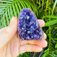 Base detail of Grade AA Amethyst geode
