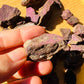 Full profile of Grade A Purpurite raw ready to ship from Beyond Bohemian