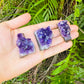 Full profile of Grade AA Amethyst cluster ready to ship from Beyond Bohemian