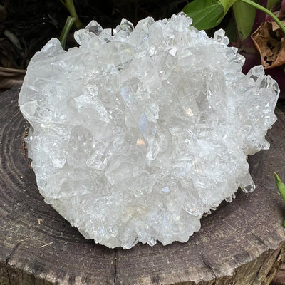 Ethically sourced Grade AAA Clear Quartz cluster from Rio Grande do Sul, Brazil at Beyond Bohemian