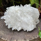 Top-down shot of Clear Quartz specimen, hand-selected from Rio Grande do Sul, Brazil.