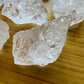 Handheld Clear Quartz raw crystal from Brazil for meditation, Healing and Cleansing