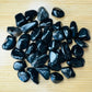 Black Onyx tumbled stone in Black tones, ethically sourced from Brazil for Protection and Focus