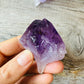 Base detail of Grade AAA Amethyst point