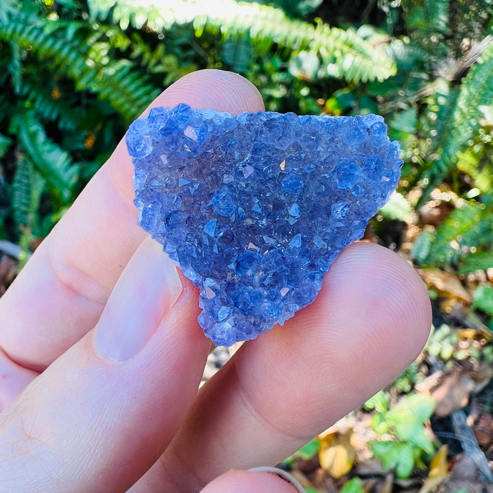 Full profile of Grade A Amethyst raw ready to ship from Beyond Bohemian