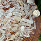Alternate side of Grade A Clear Quartz raw point, sourced from Alaotra-Mangoro, Madagascar.