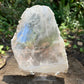Top view of Selenite specimen, kept near for Cleansing and Meditation, sourced from New Mexico, USA.