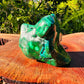Full profile of Grade AA Malachite specimen ready to ship from Beyond Bohemian