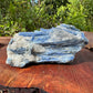 Full profile of Grade AA Blue Kyanite cluster ready to ship from Beyond Bohemian