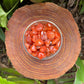 Ethically sourced Grade AA Carnelian tumbled stone from Paraná, Brazil at Beyond Bohemian