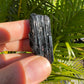 Full profile of Grade AA Black Tourmaline raw ready to ship from Beyond Bohemian